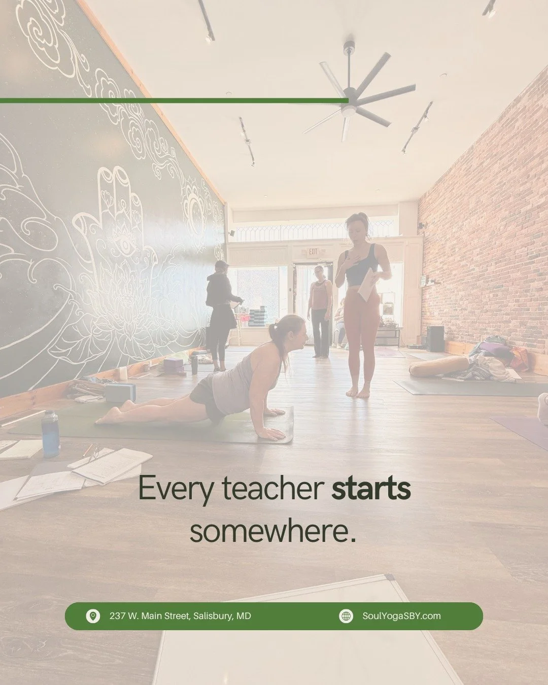 One of the most powerful parts of SoulPath Yoga School is practice teaching.

Because teaching yoga isn&rsquo;t something you learn only by studying &mdash; you learn it by stepping into the room, finding your voice, and guiding others.

Throughout t