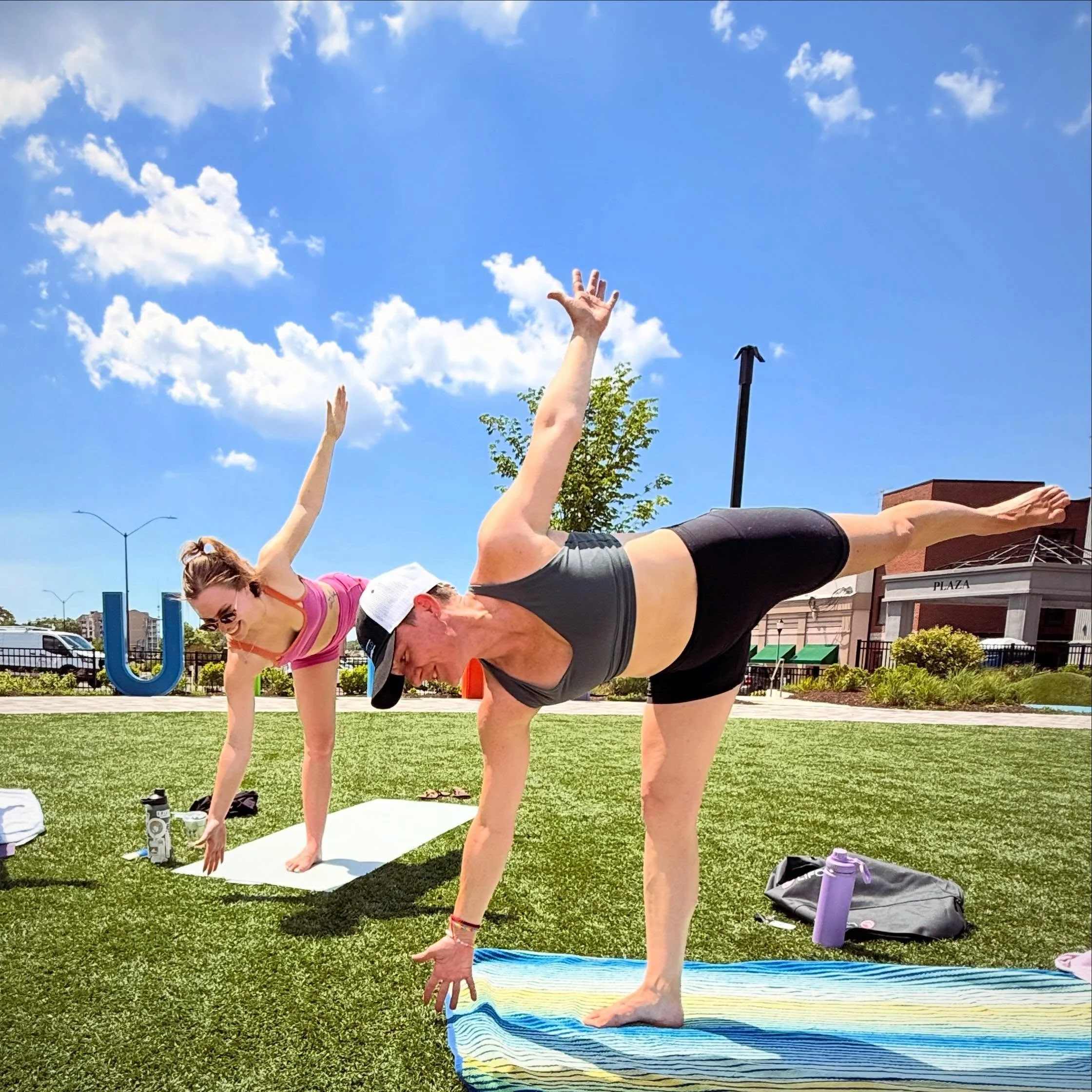Let the sun shine! 

Stay tuned&hellip;. Outdoor yoga at Unity Park is BACK!