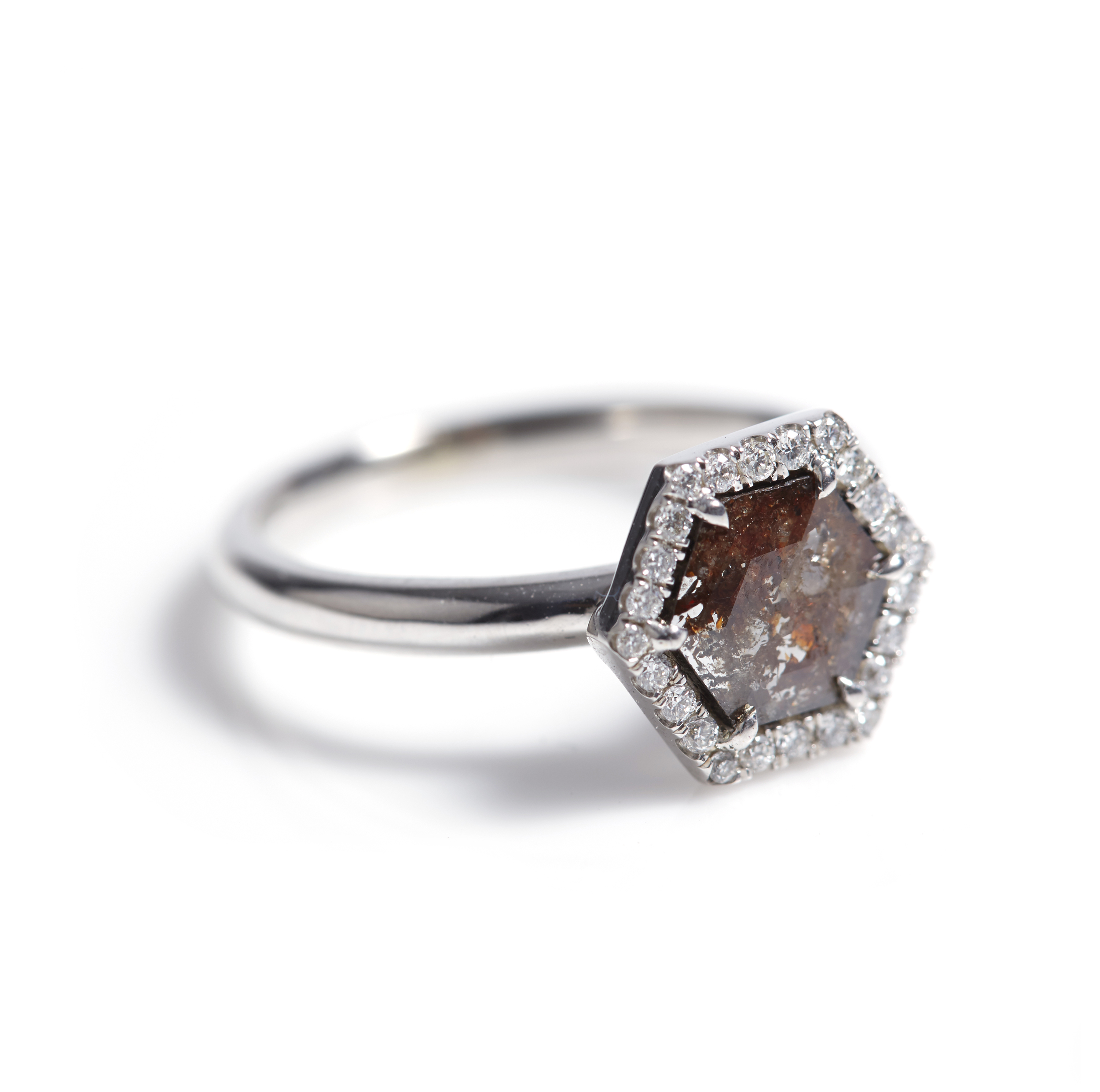Art Deco Bullet Shape & Shield Cut Aquamarine Engagement Ring – Vintage Diamond  Ring
