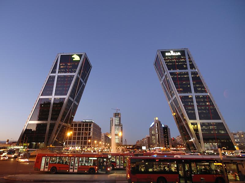 Leaning Towers of Madrid
