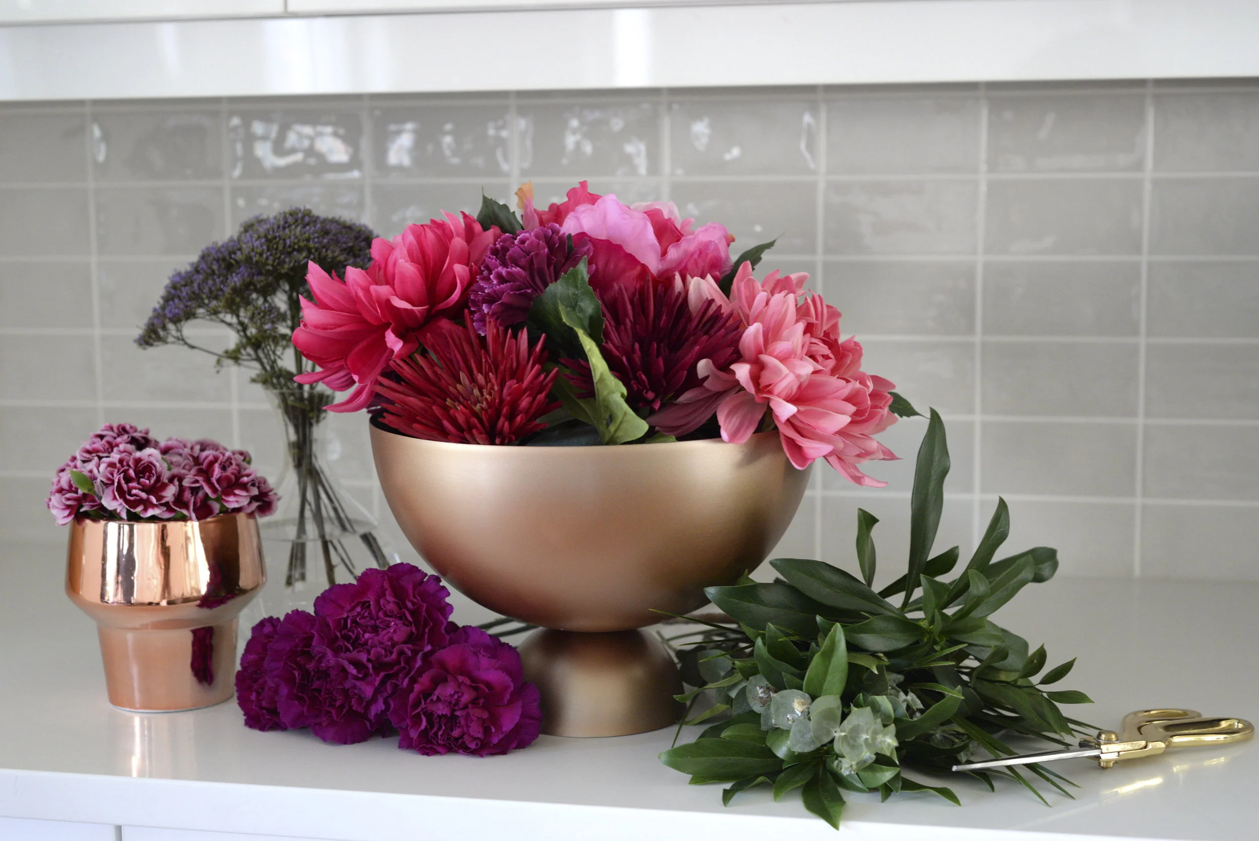 Copper Floral Centerpiece Diy 204 Park