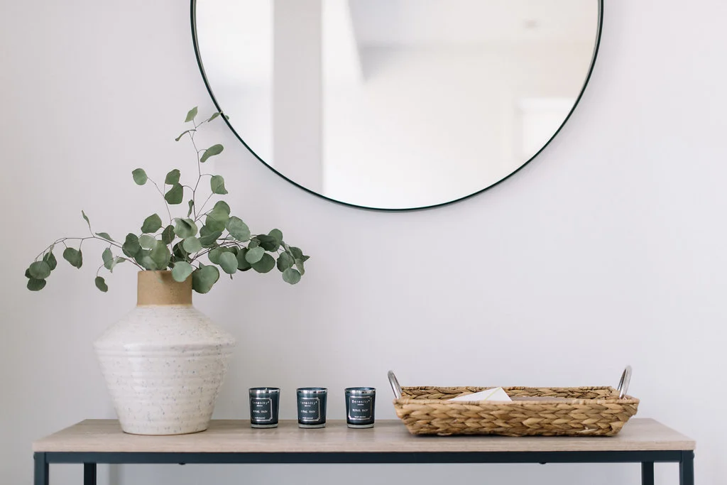 simple front entry styling