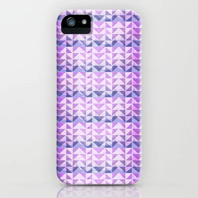 Purple Ombre Triangles