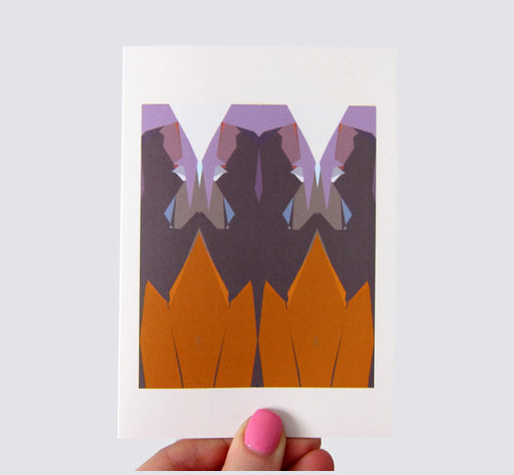 Geometric Mountains in Spring