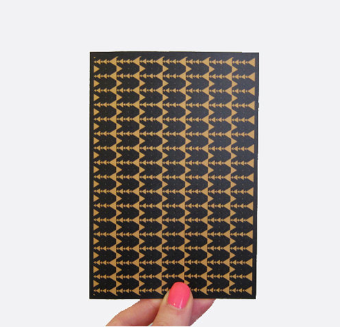 Black and Gold Triangles
