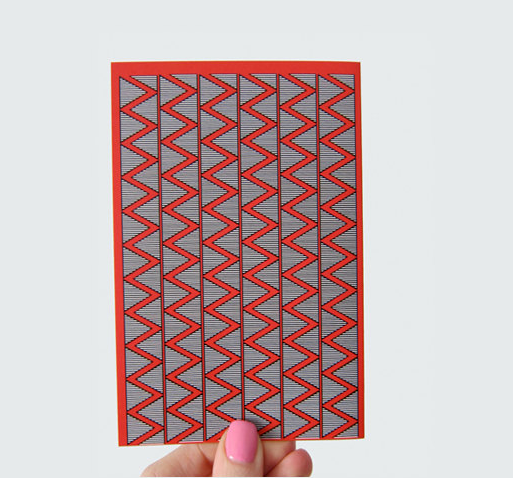 Red Tribal Chevron