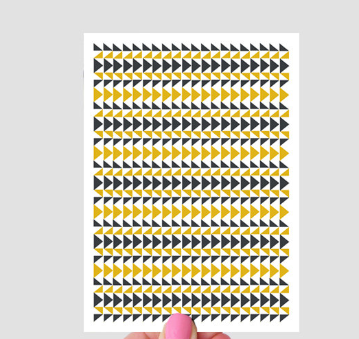 Black and Gold Triangles
