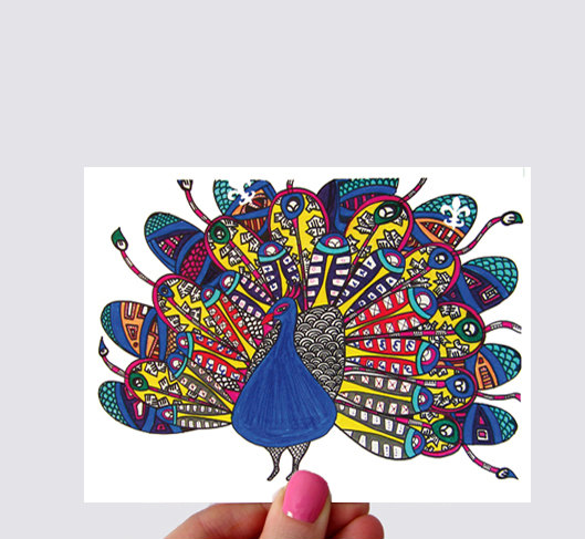 Peacock of the Swamp