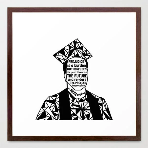 MA - Michael Brown - Black and White Print