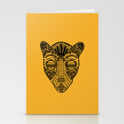 Black and Gold Jaguars Head
