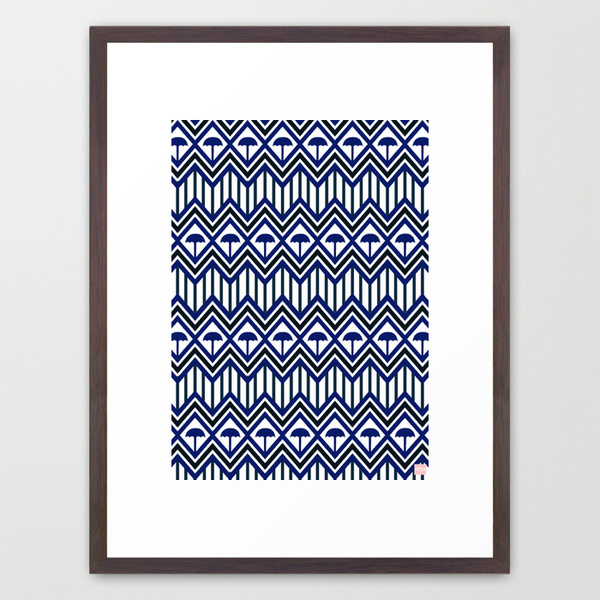 "Blue Umbrella Geometry" by Katie Wohl (NO/LA)