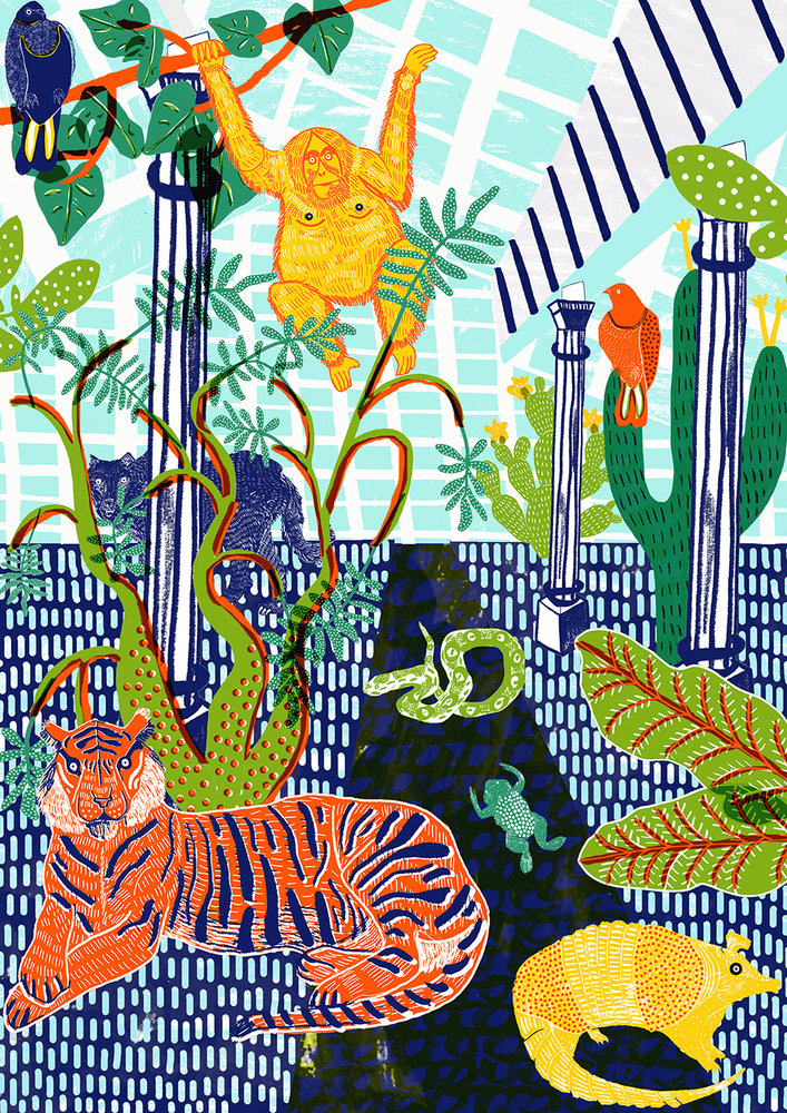 "Jungle Print" by C amilla P erkins