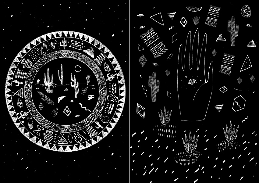 SPACE DREAMS by Kris Tate INSIDE OF DESERTS by Kris Tate