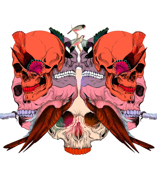 " bIrd mask " by sarah howell 