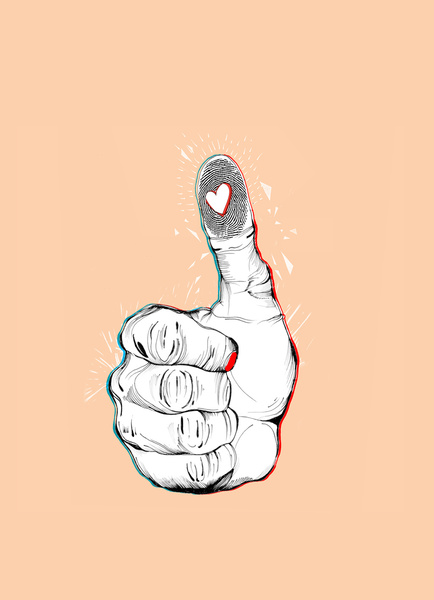 " thumbs up " by sarah howell 