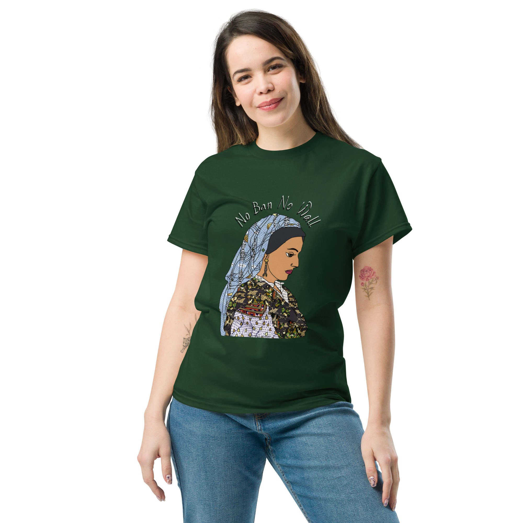 unisex-classic-tee-forest-green-front-6a29eea658067.jpg