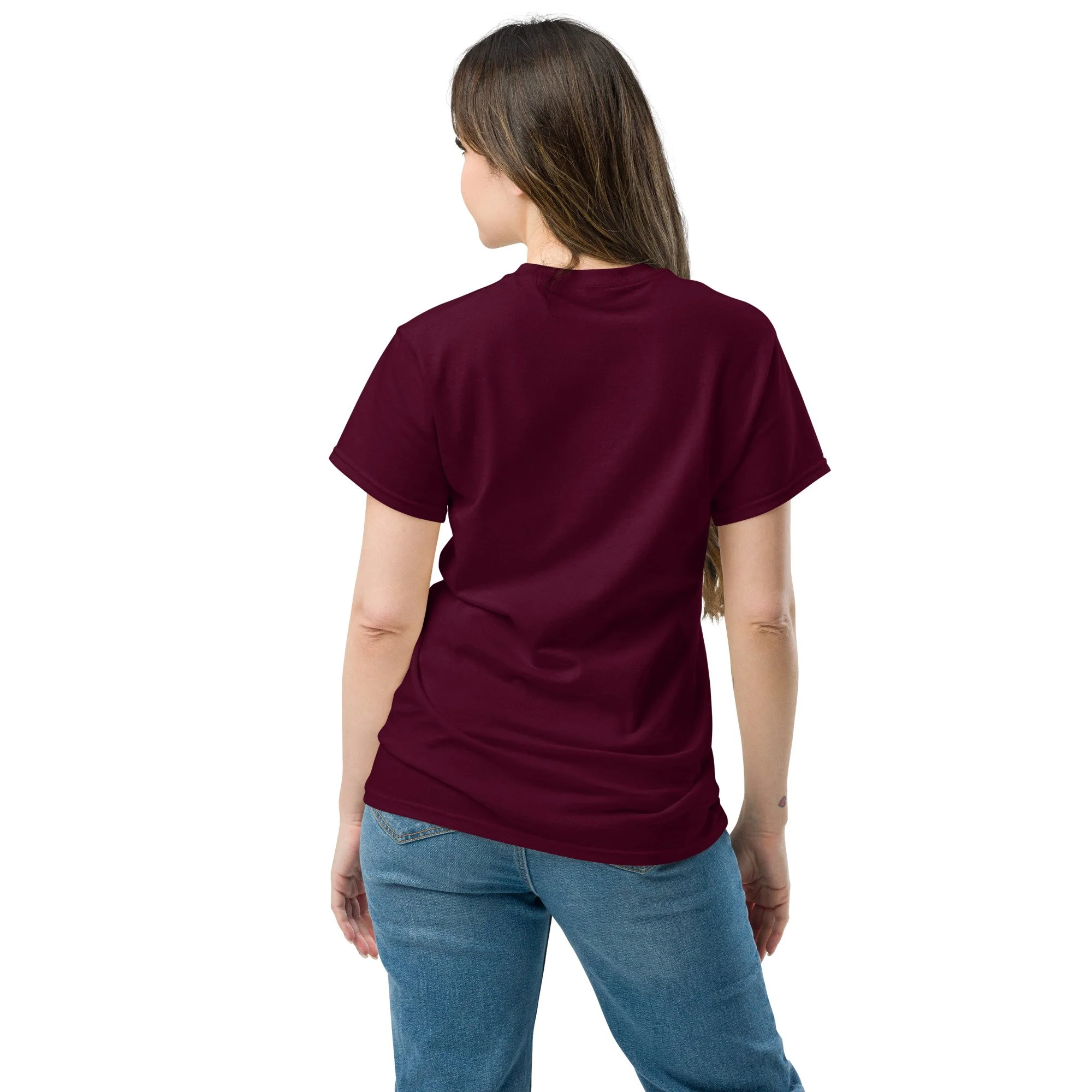 unisex-classic-tee-maroon-back-6a29eea658f54.jpg