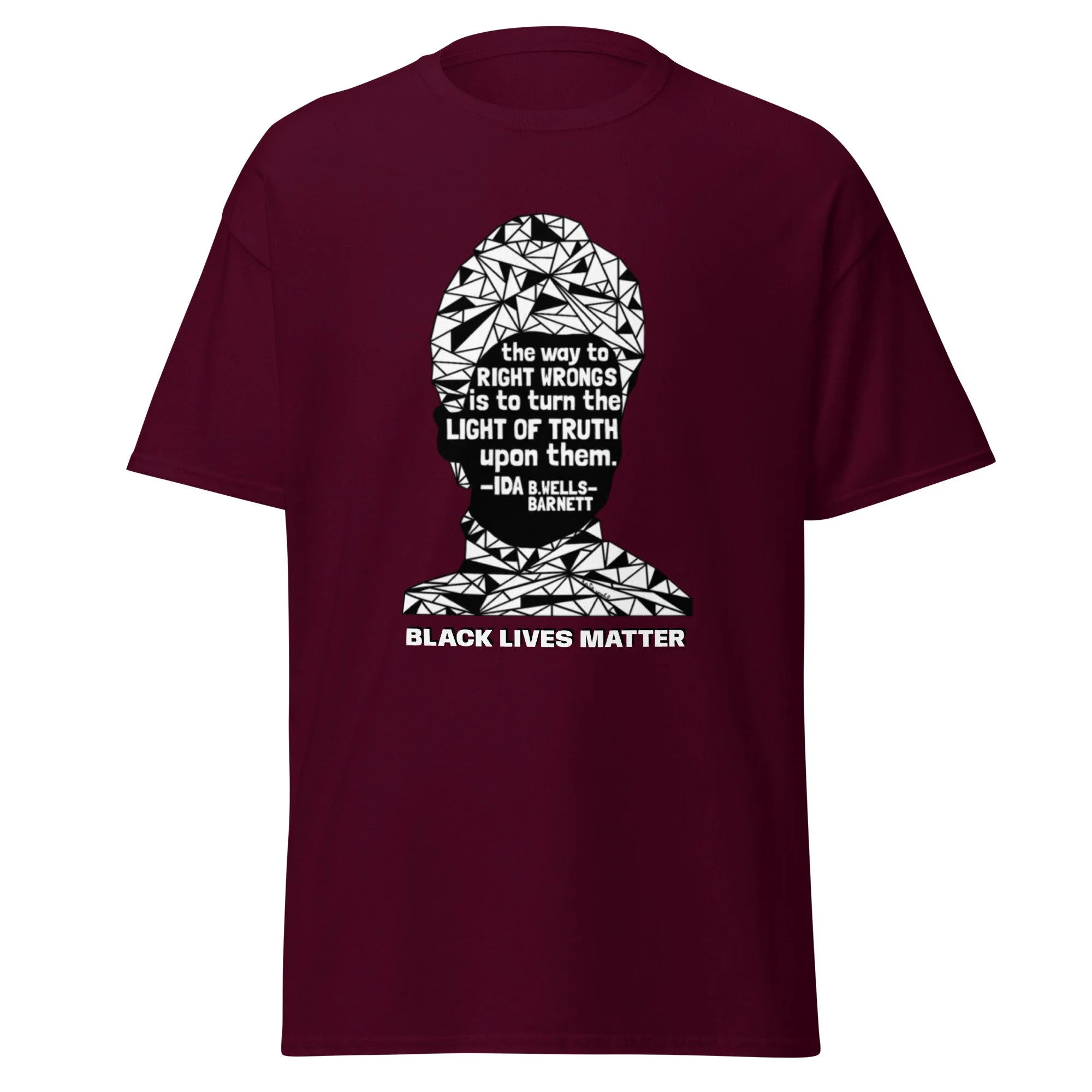 unisex-classic-tee-maroon-front-6a29f25877cc4.jpg