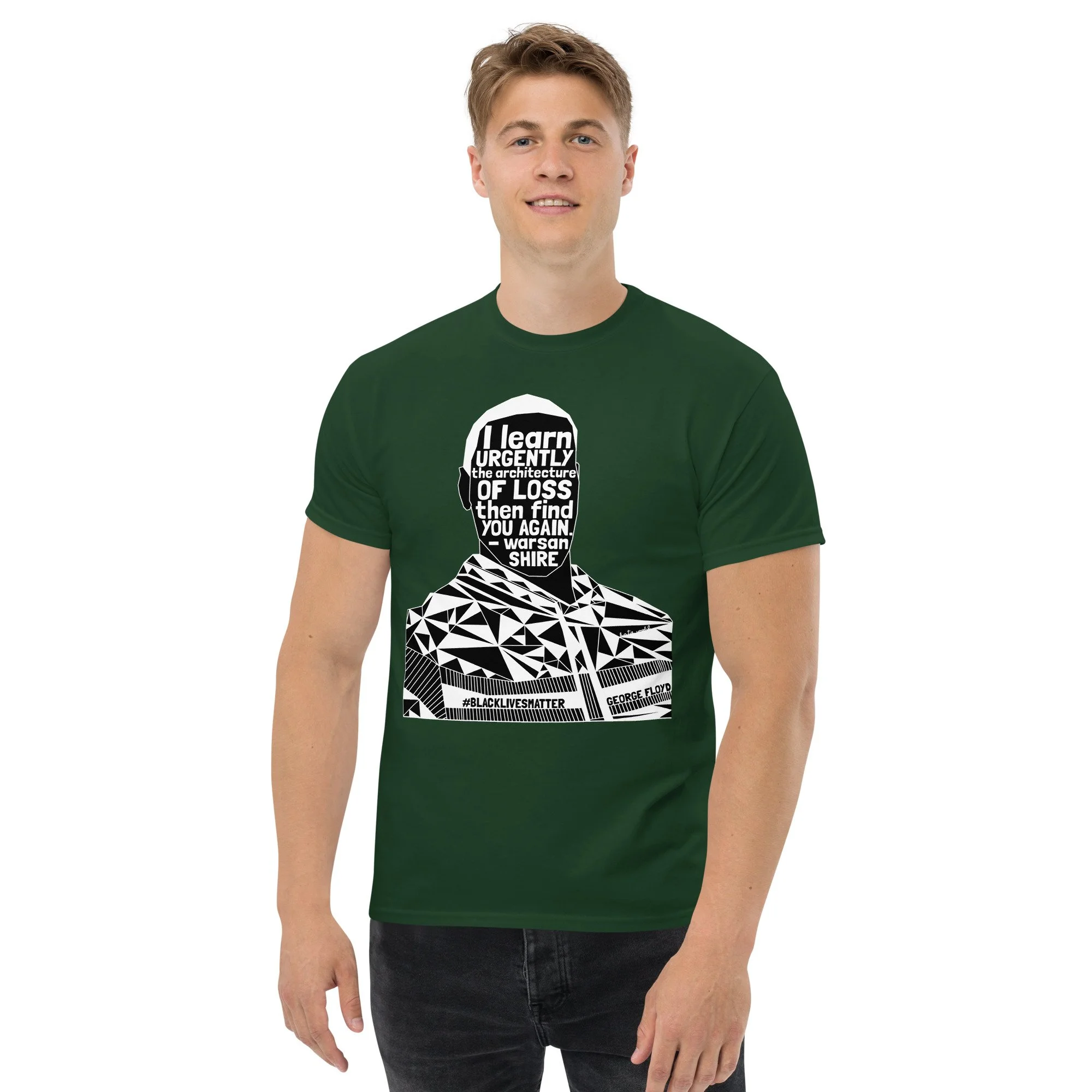 unisex-classic-tee-forest-green-front-6a29f4f9ea7e9.jpg