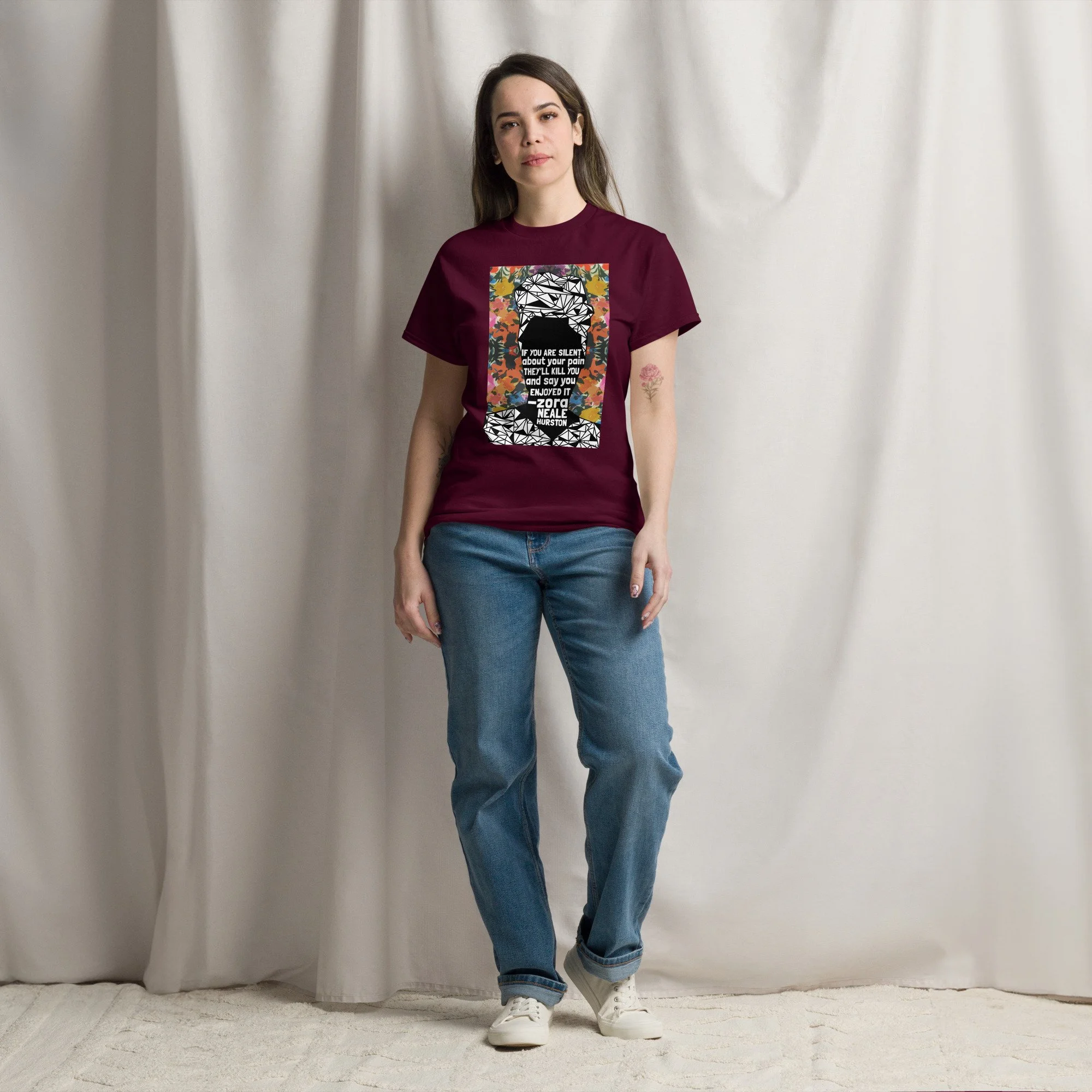 unisex-classic-tee-maroon-front-6a29f5f01af5f.jpg