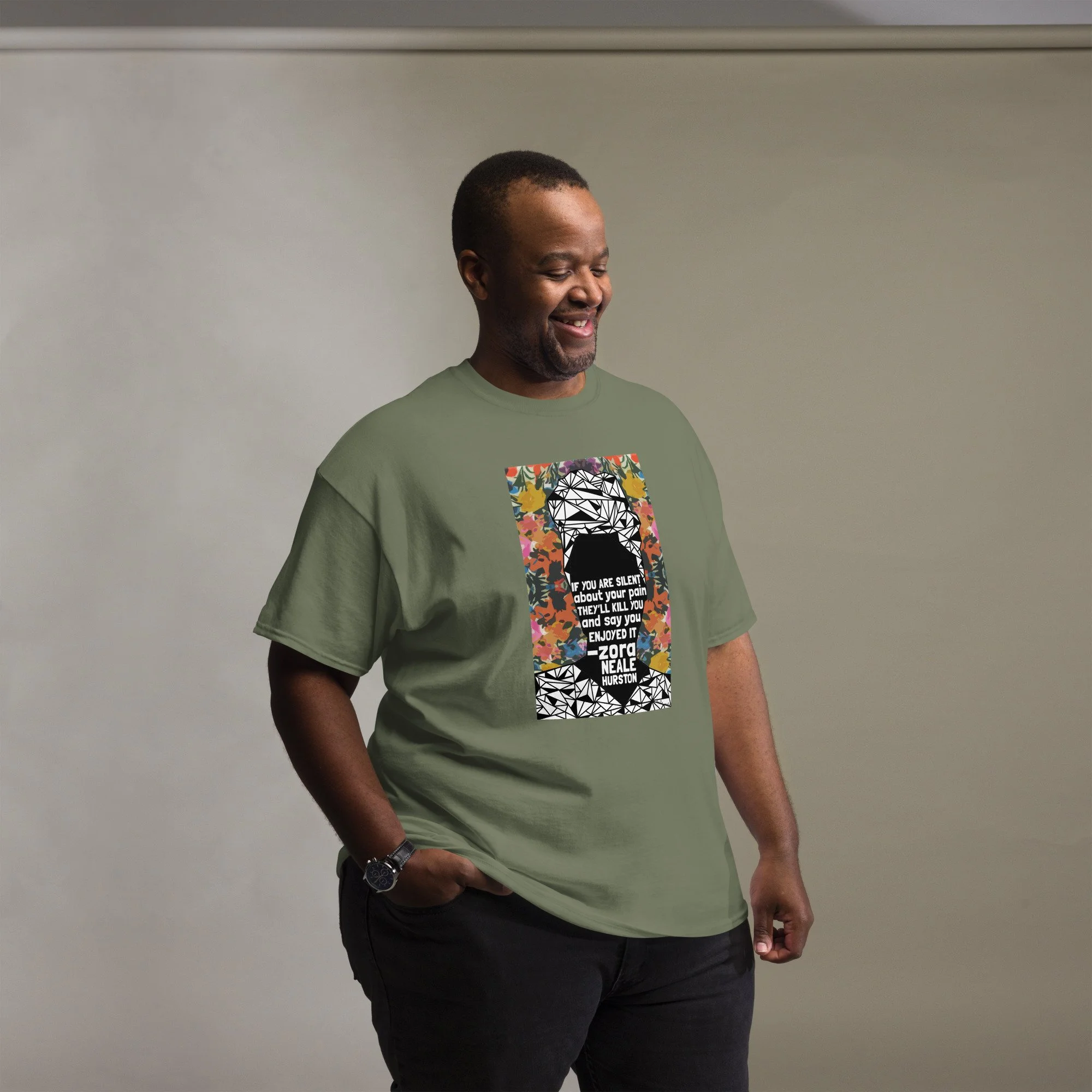 unisex-classic-tee-military-green-front-6a29f5f019d31.jpg