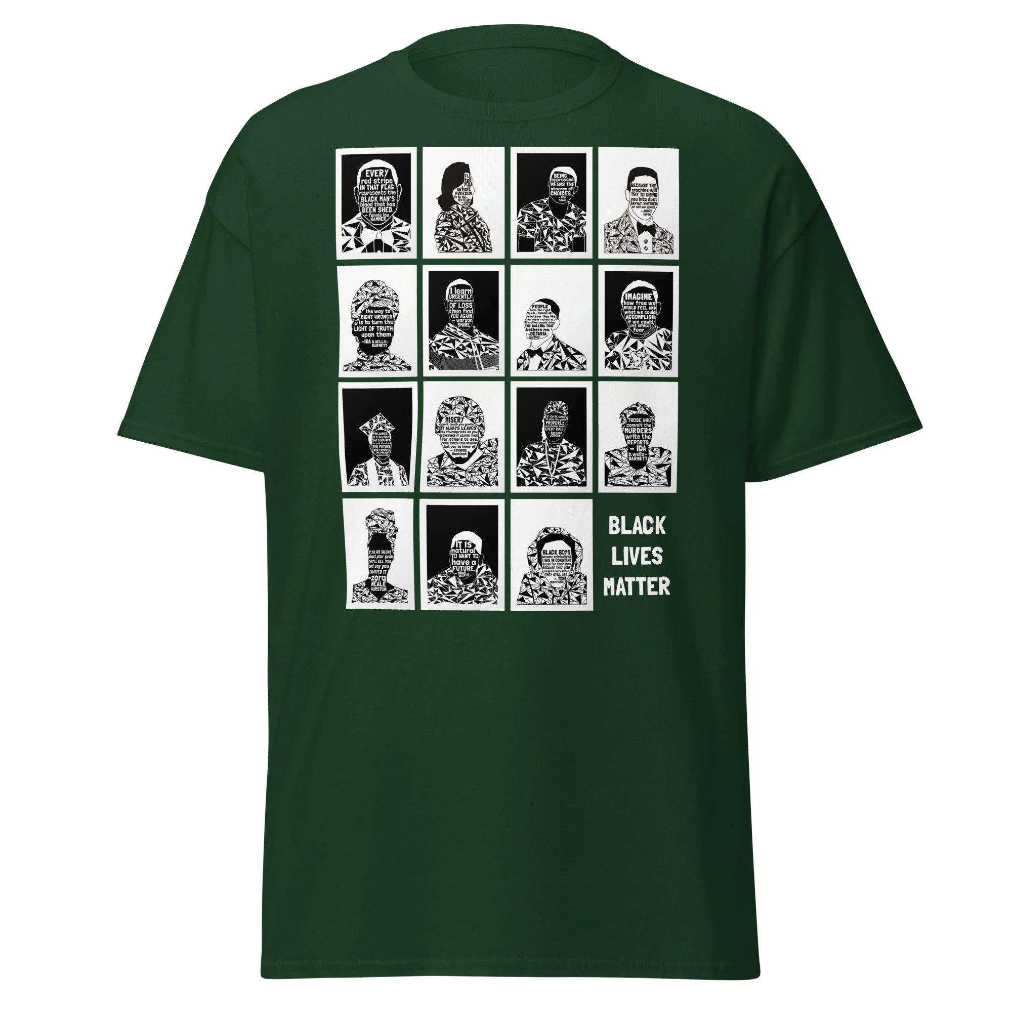 unisex-classic-tee-forest-green-front-6a2a0d2f57cea.jpg