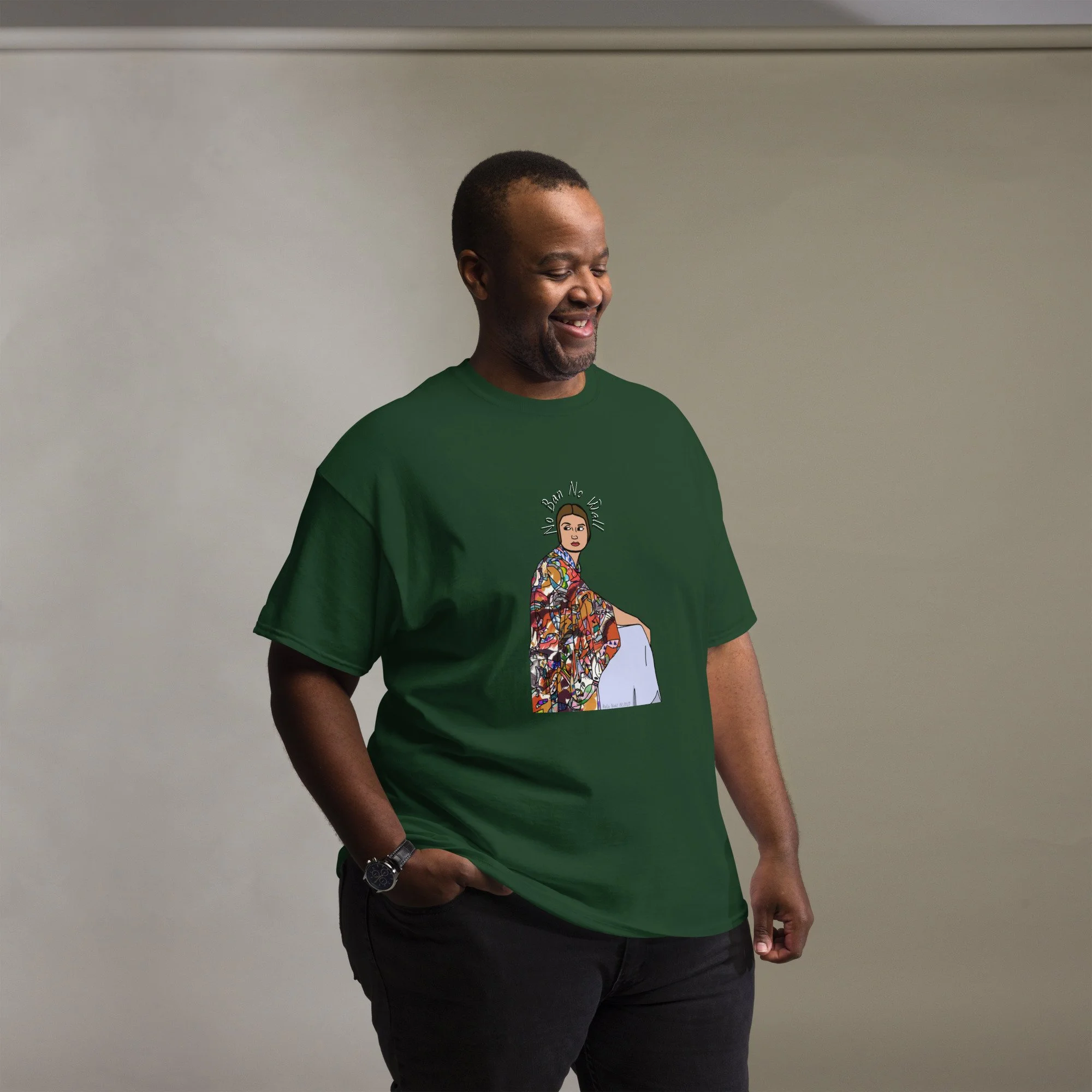 unisex-classic-tee-forest-green-front-6a2a0fcc8afd8.jpg