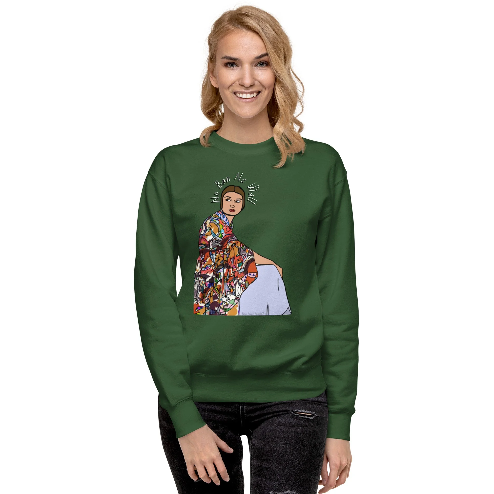 unisex-premium-sweatshirt-forest-green-front-2-6a2a10781a7f2.jpg