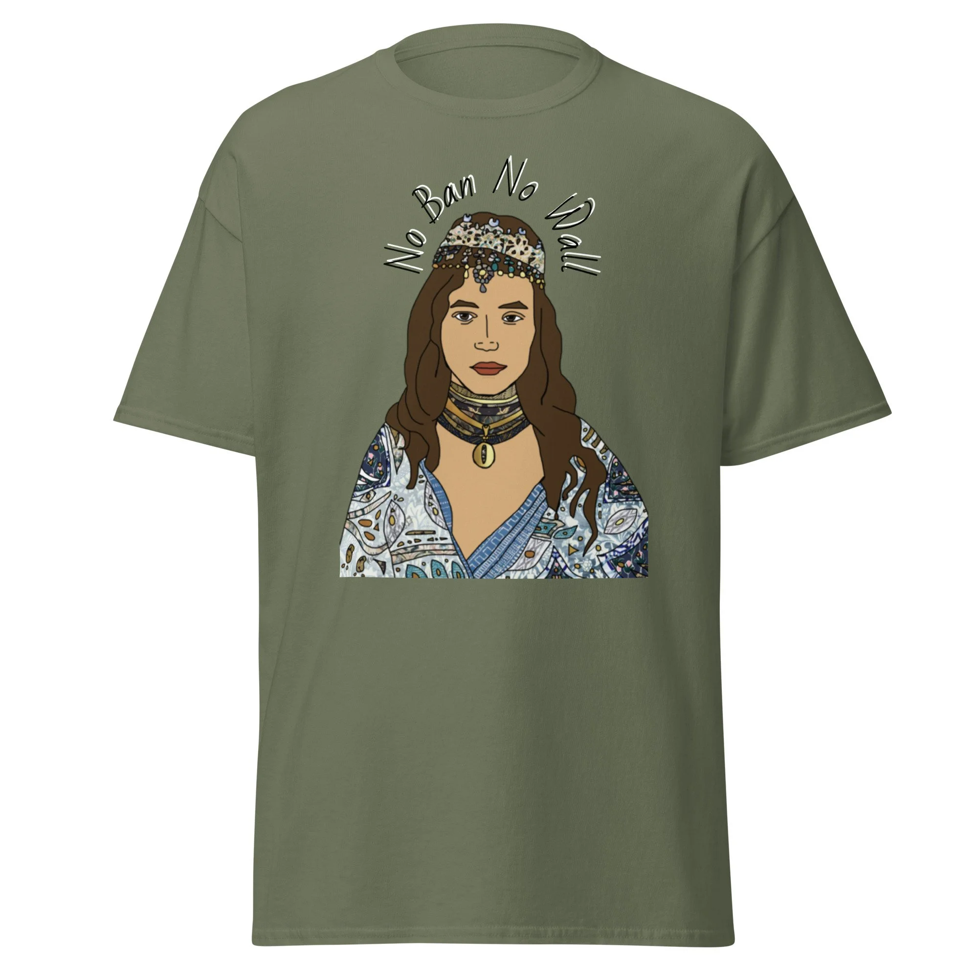 unisex-classic-tee-military-green-front-6a2a1976b7562.jpg