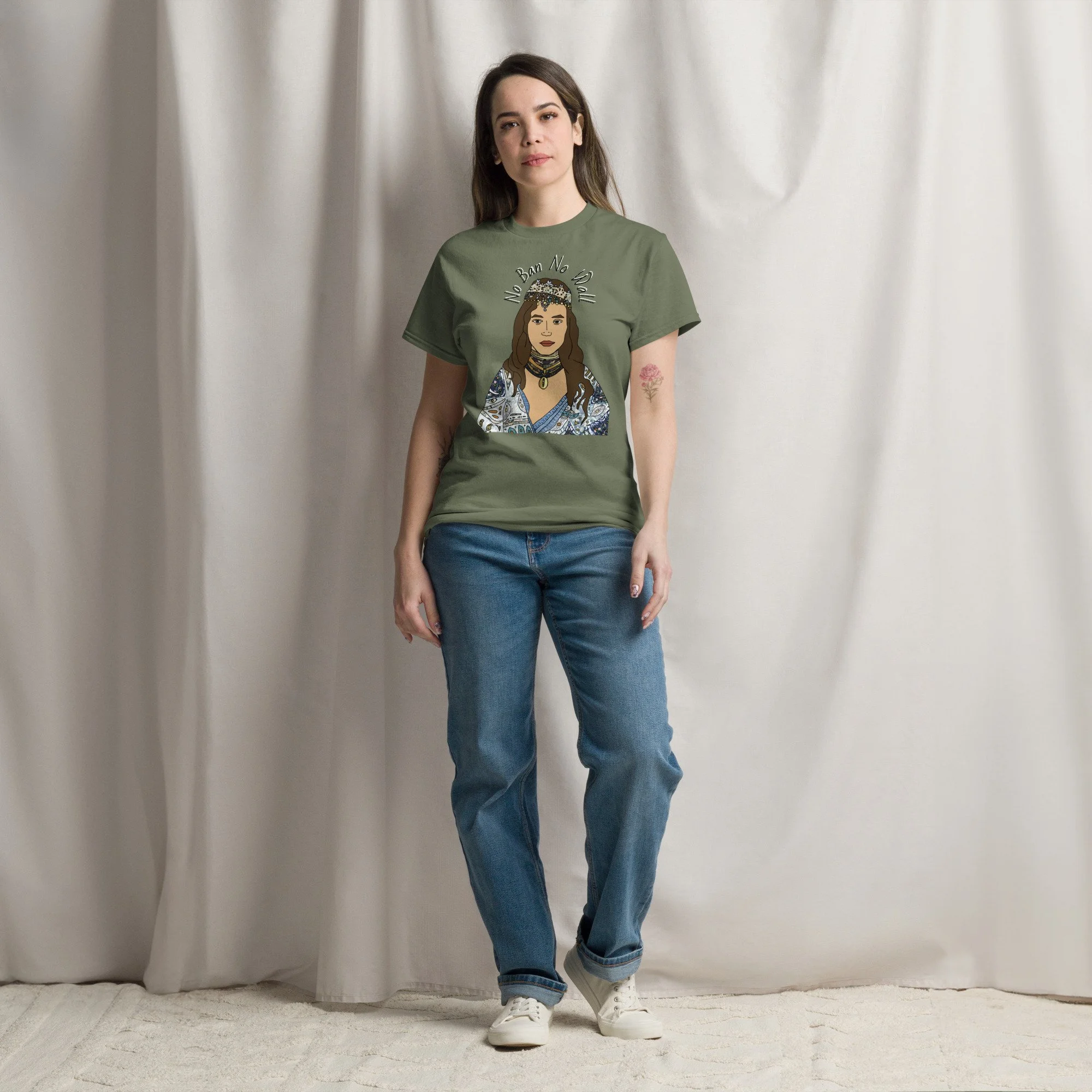 unisex-classic-tee-military-green-front-6a2a1976b97b9.jpg