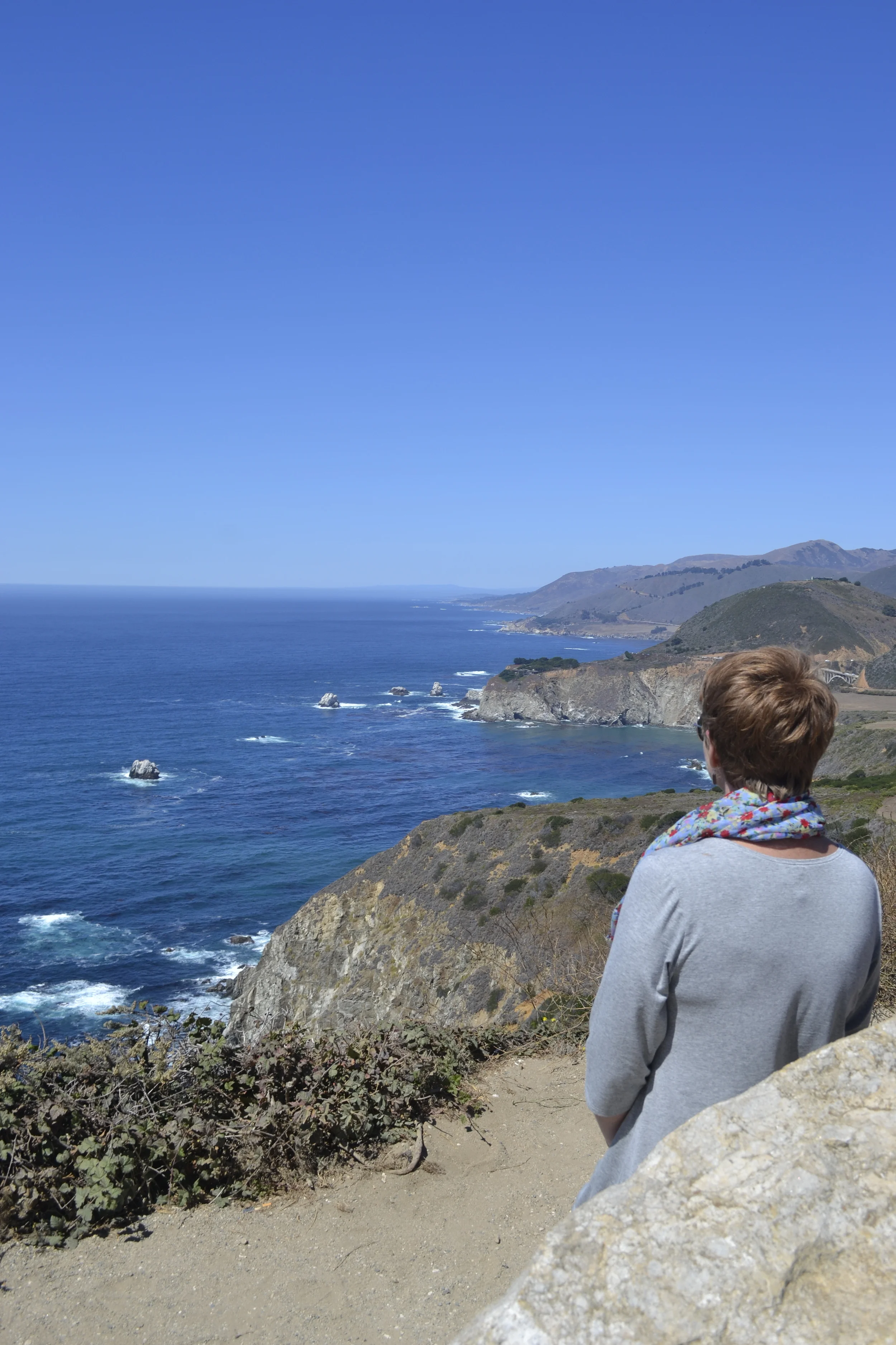 along the Pacific Coast Highway near Big Sur, CA, last September (photo: Andy Bruner)