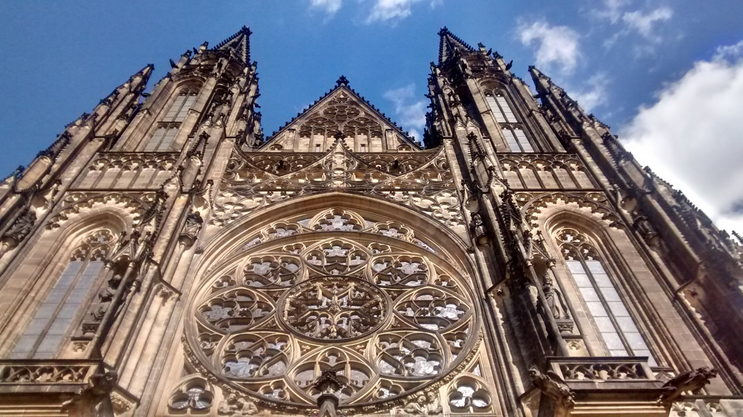 St. Vitus Cathedral, Prague (photo by me and my cell phone)