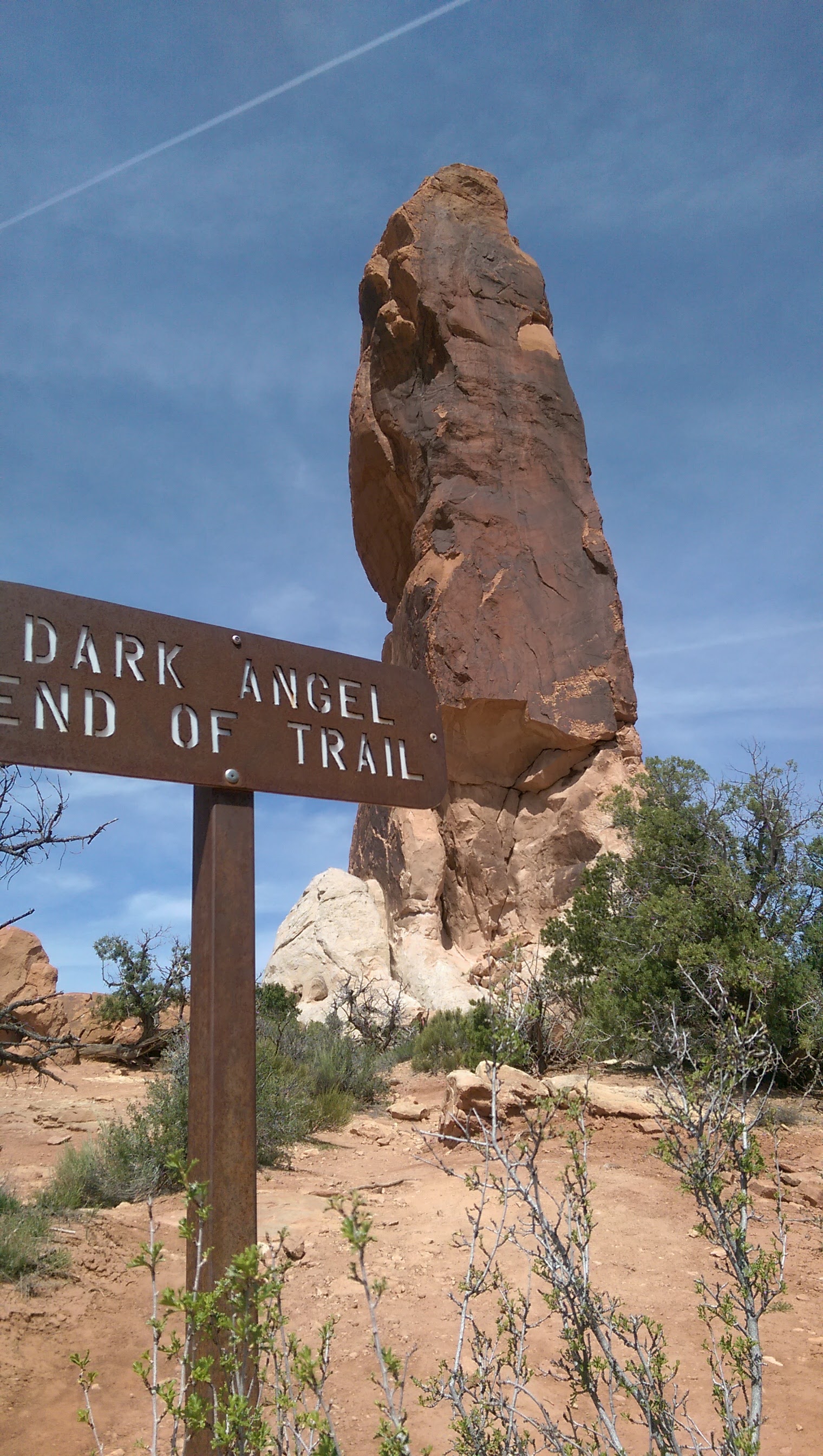 Arches National Park, photo: me and my cell phone