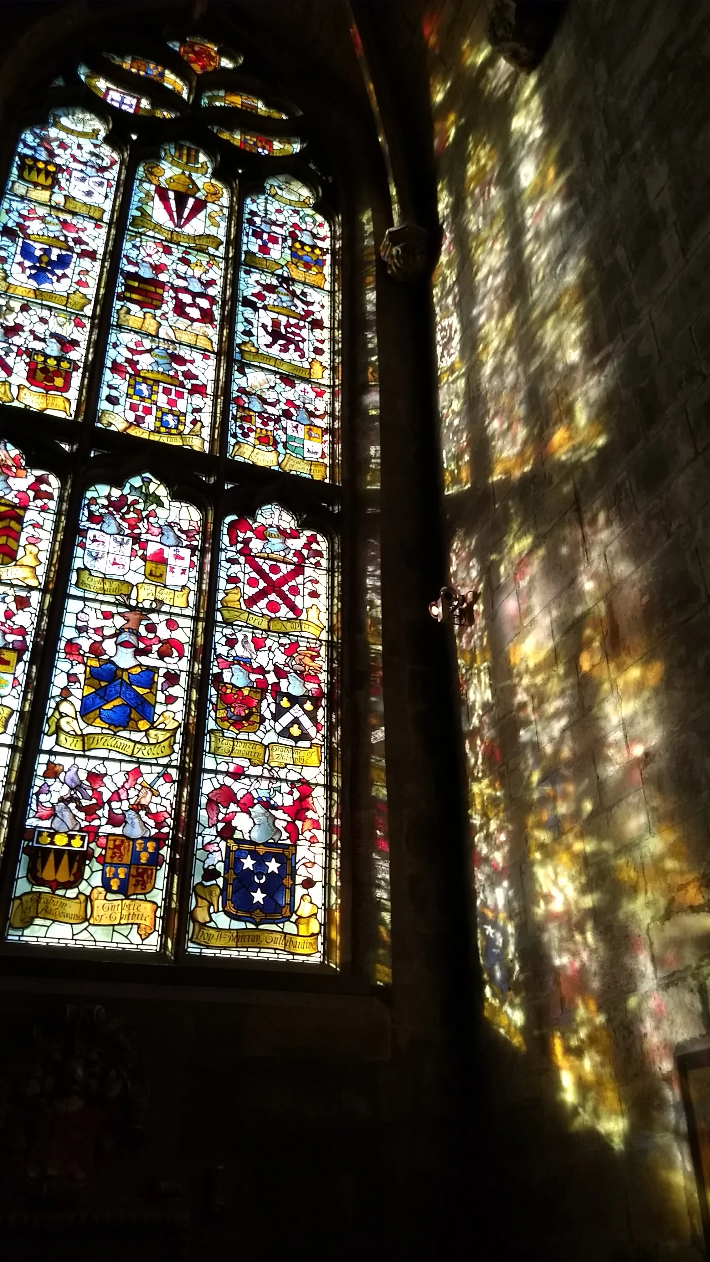 St. Giles Cathedral, Edinburgh, photo: me and my cell phone