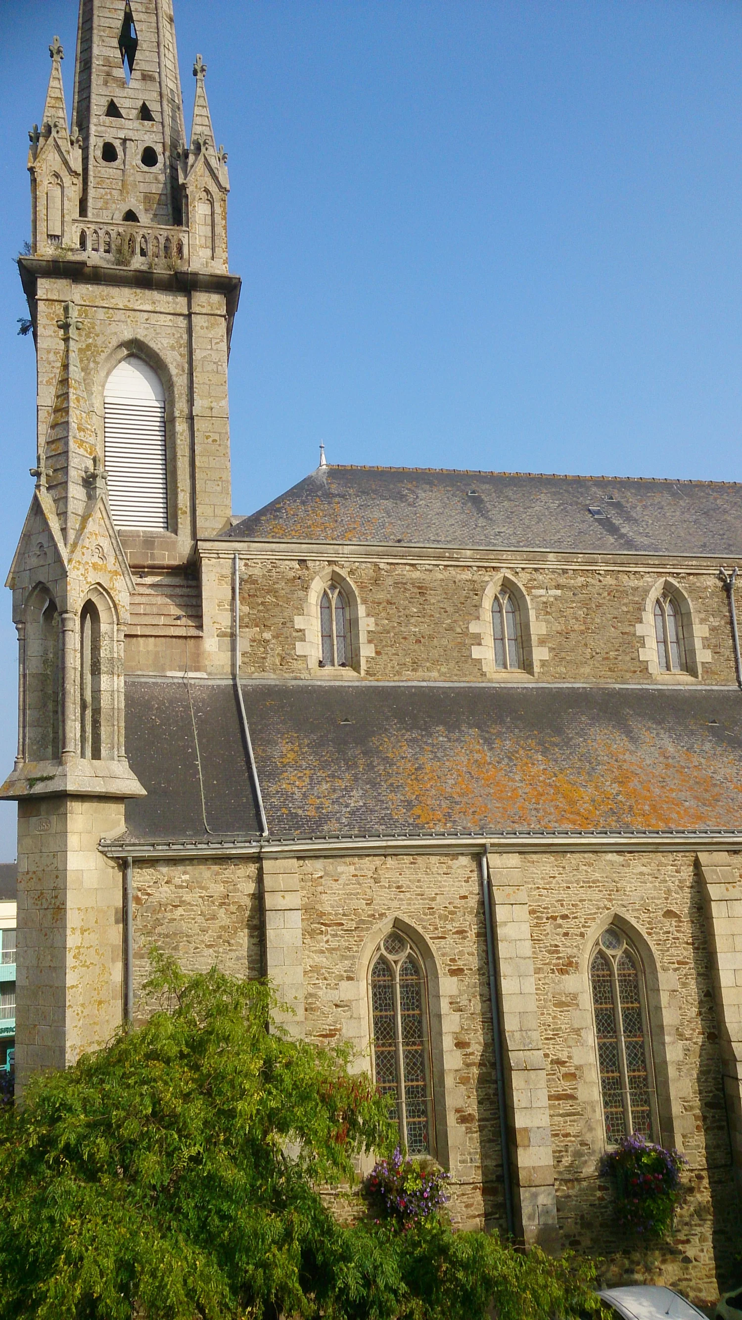 Herry parish church 1853 Pordic Brittany