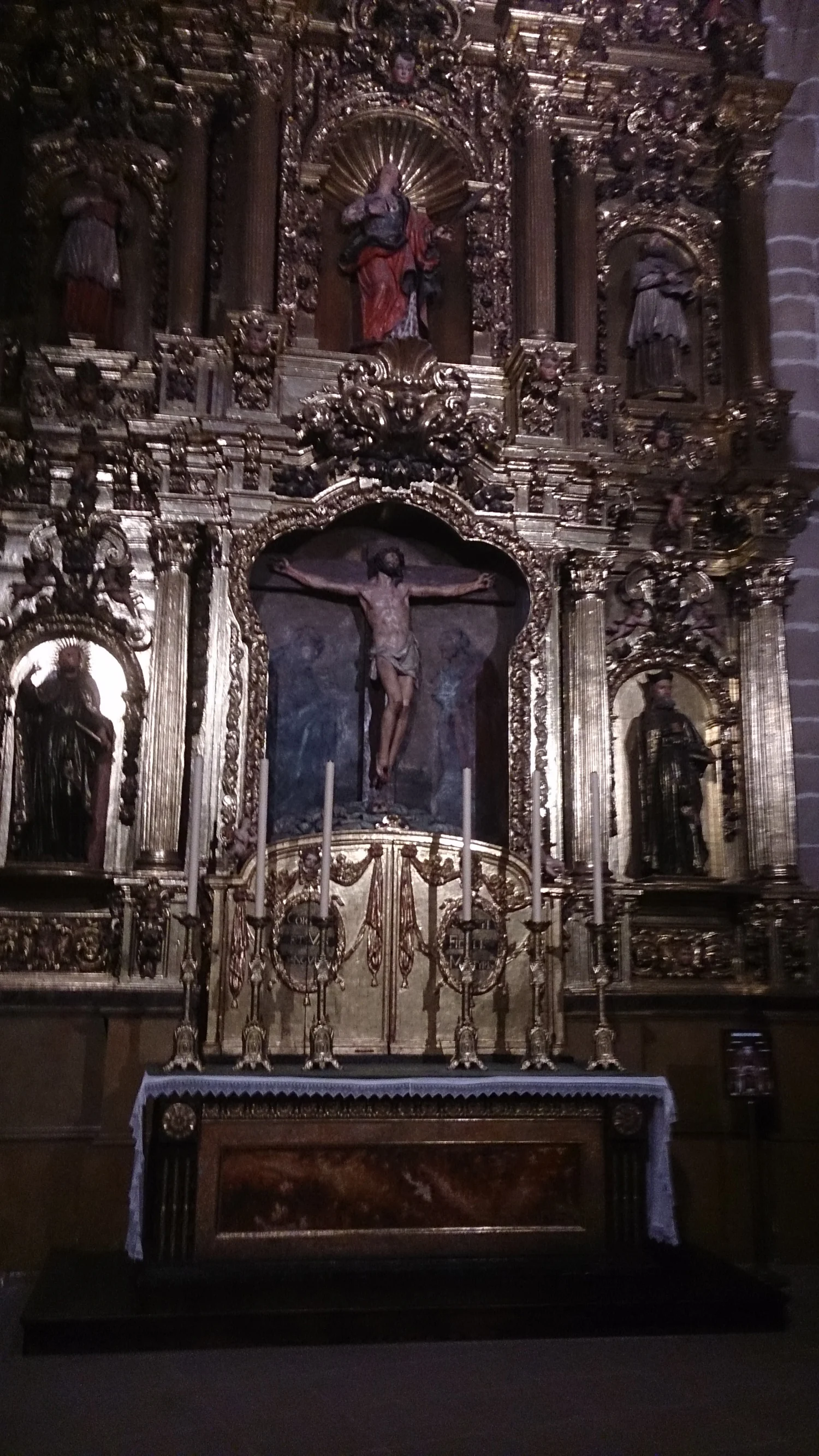 Inside Pamploma Cathedral