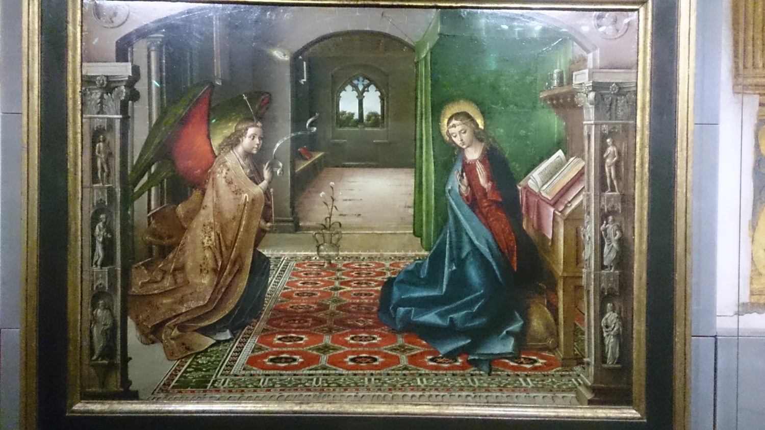 Annunciation by Pedro Berruguete (1450-1504)