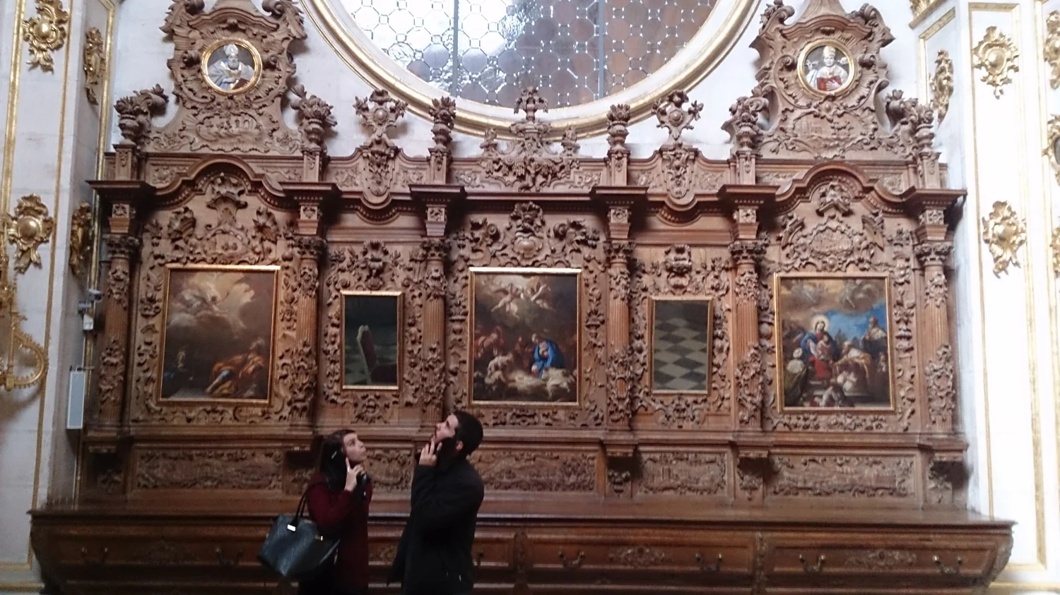 One of the sacristies in Burgos cathedral