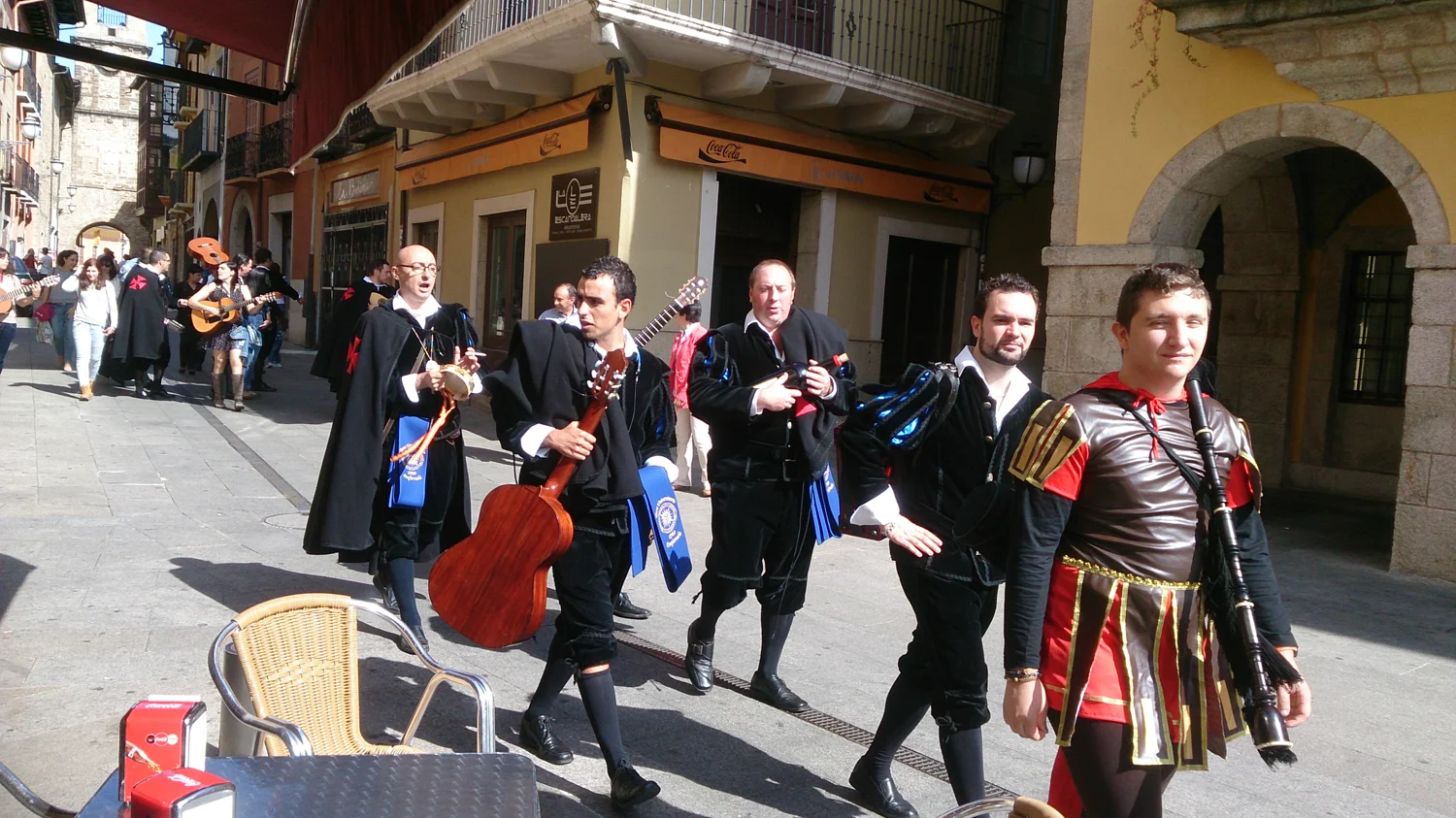 Street musicians Ponferada