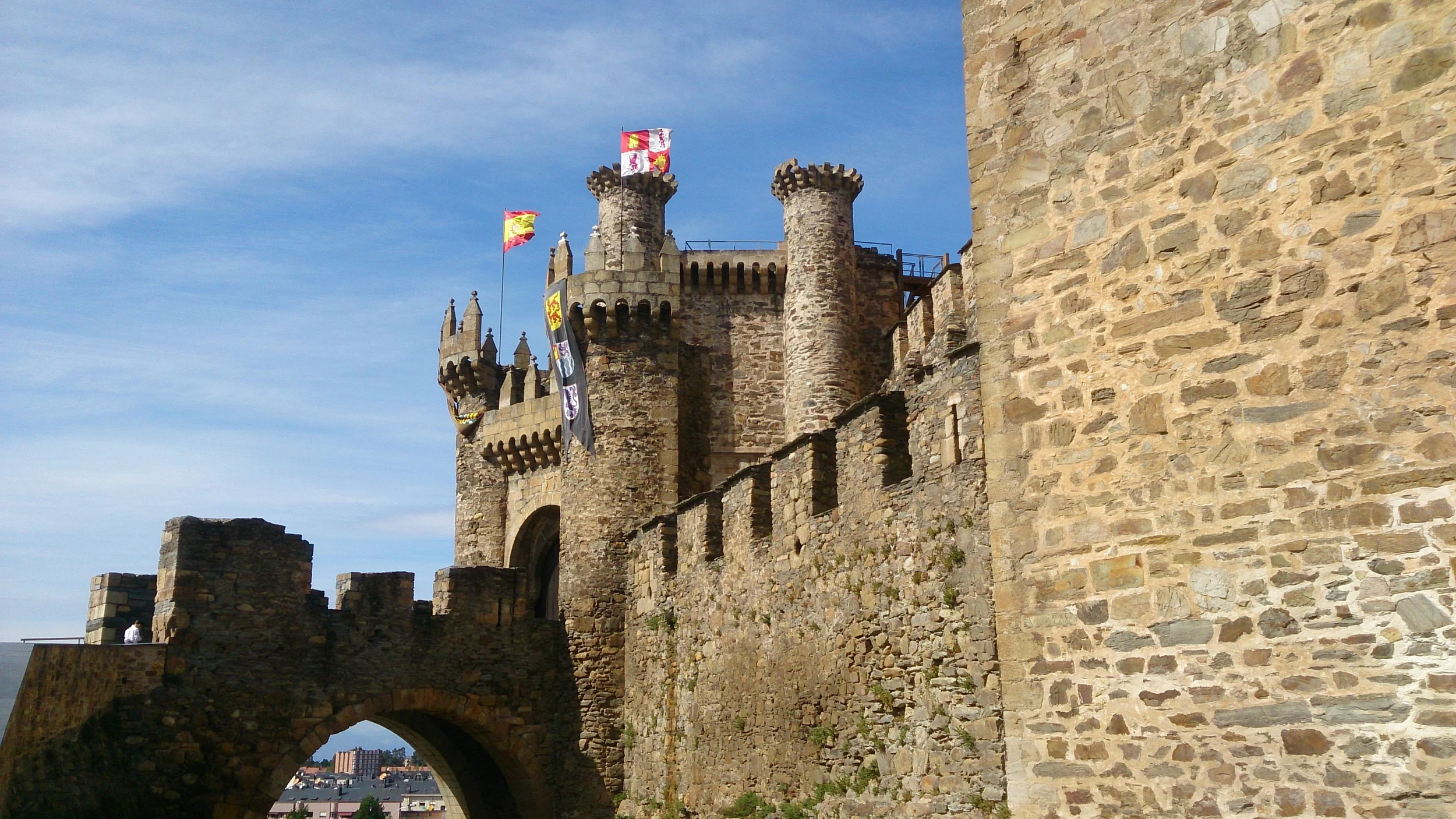 Knights' Templar castle Ponferada