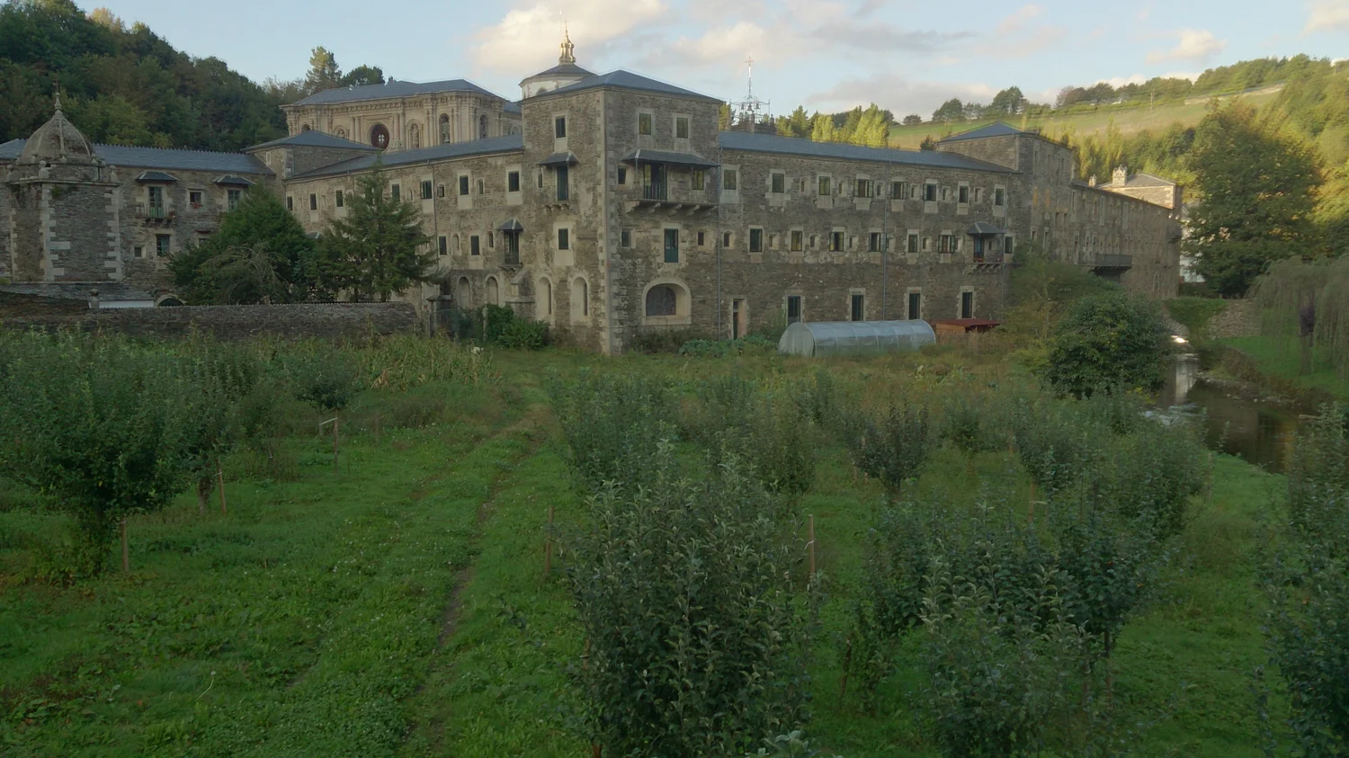 Samos, oldest Spanish Benedictine monastery