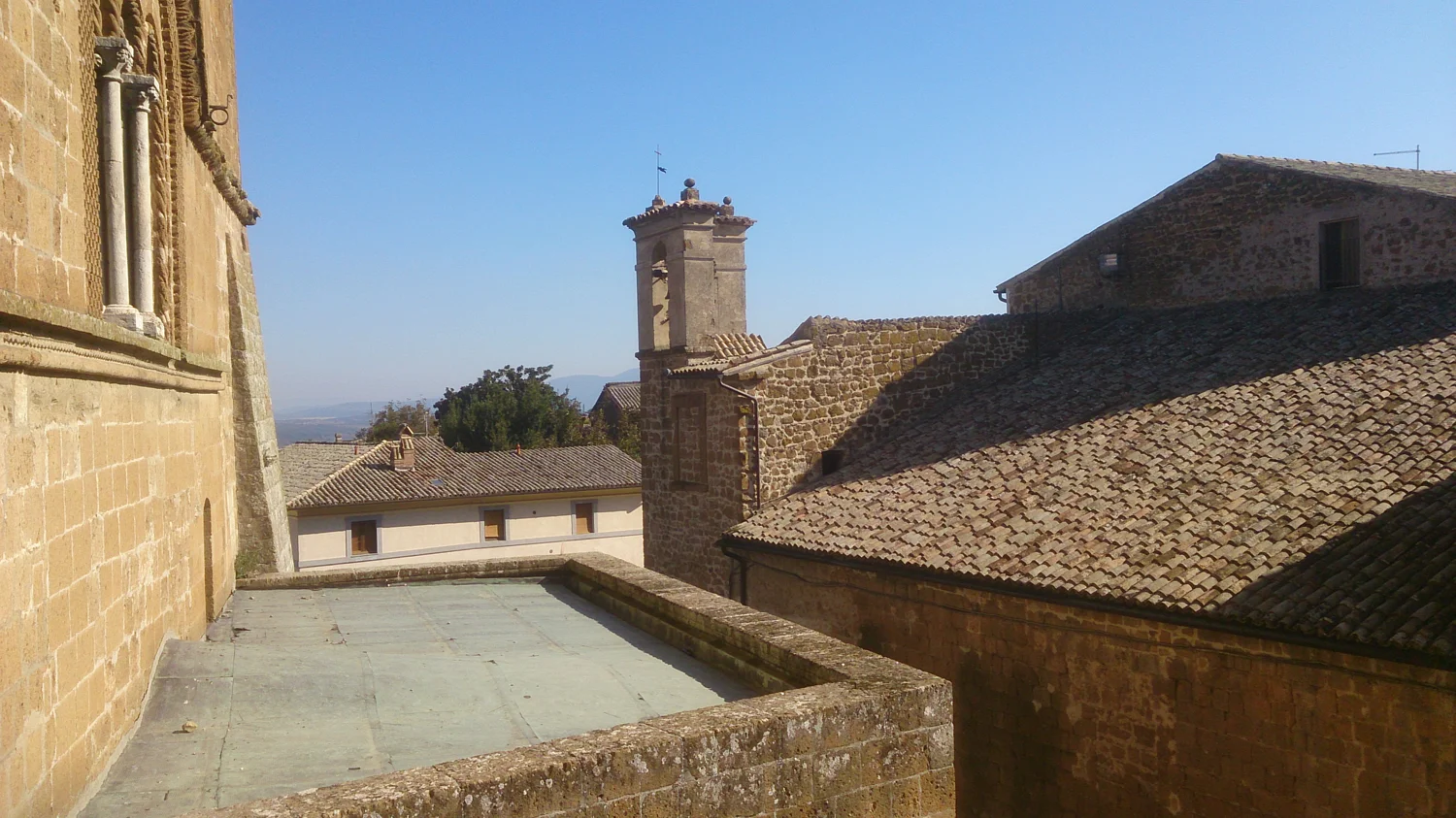 Tiled rooftops Orvieto