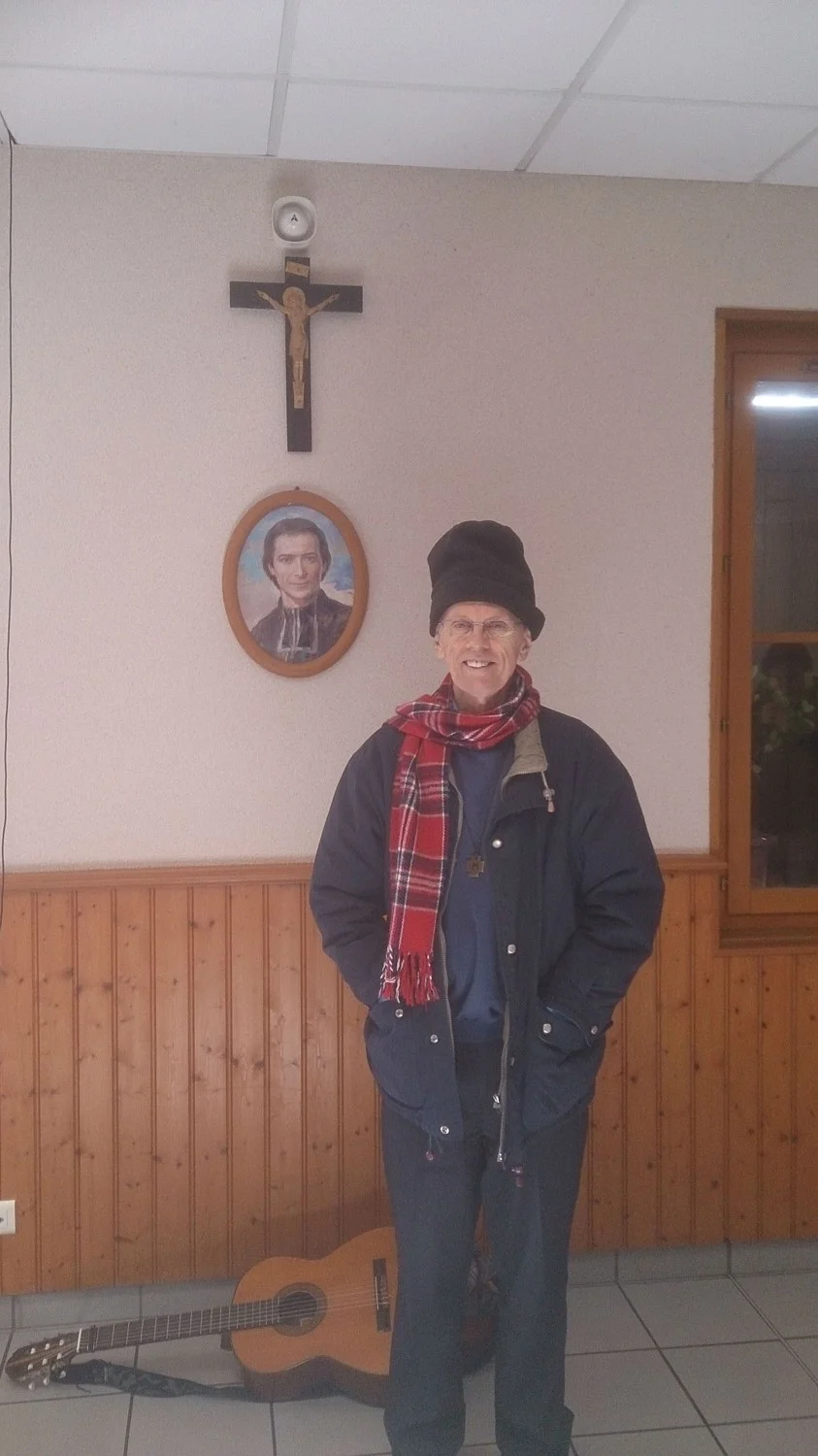 At Le Rosey, birthplace of Marcellin Champagnat.