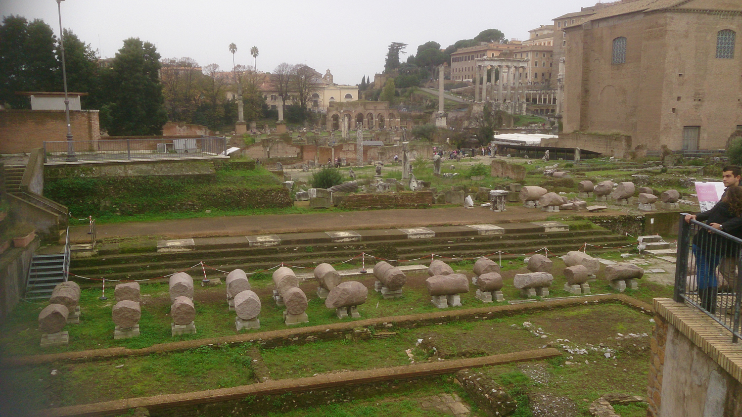 Some of the ancient Roman forum