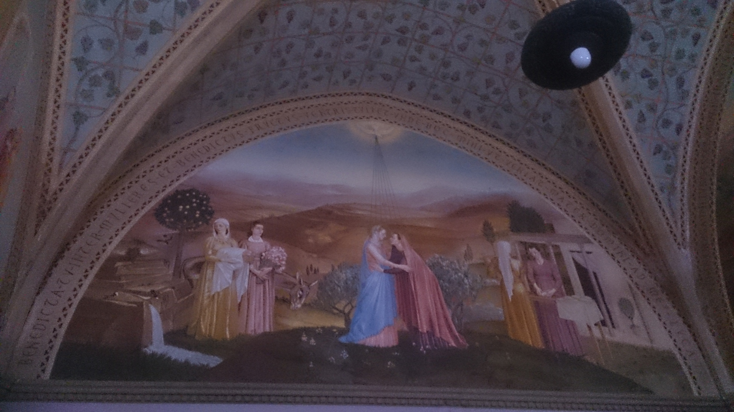 Mural, Church of the Visitation, Ein Karem.