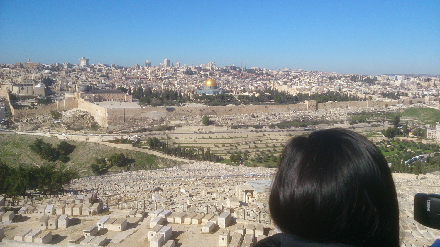 Overlooking Jerusalem
