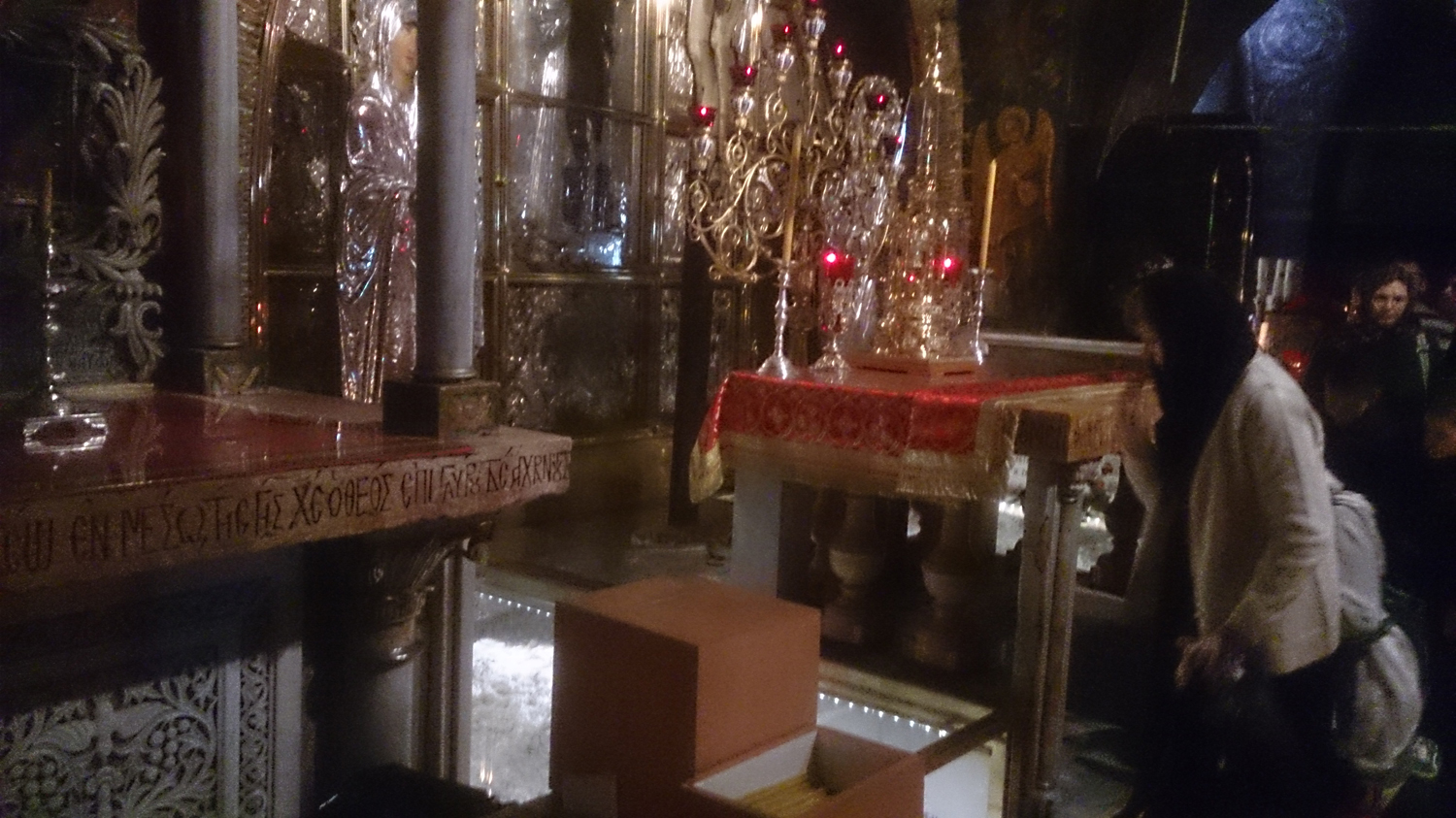 One of the churches within the Church of the Holy Sepulchre
