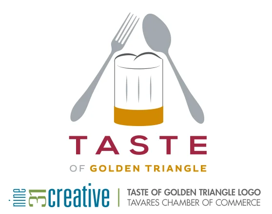 Taste of Golden Triangle Logo - Tavares Chamber of Commerce