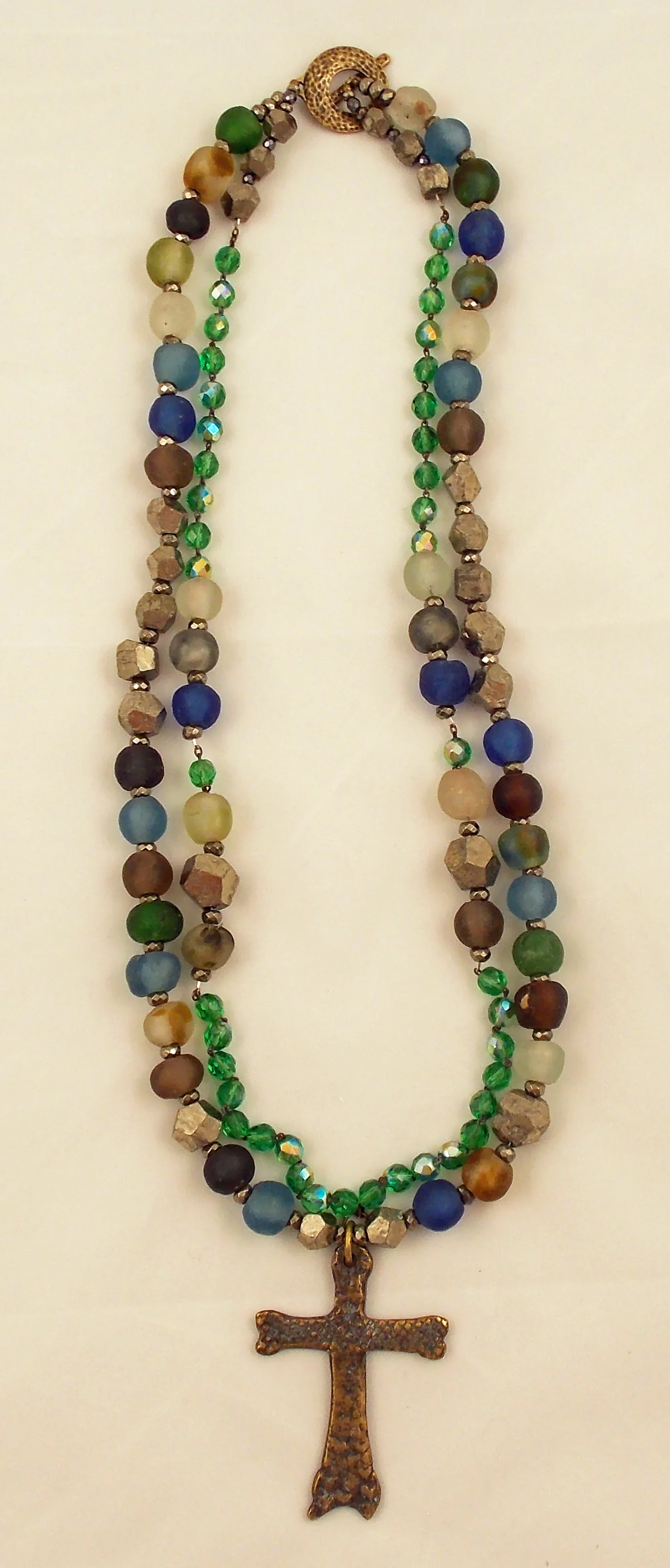 1500's French Trading Cross Necklace