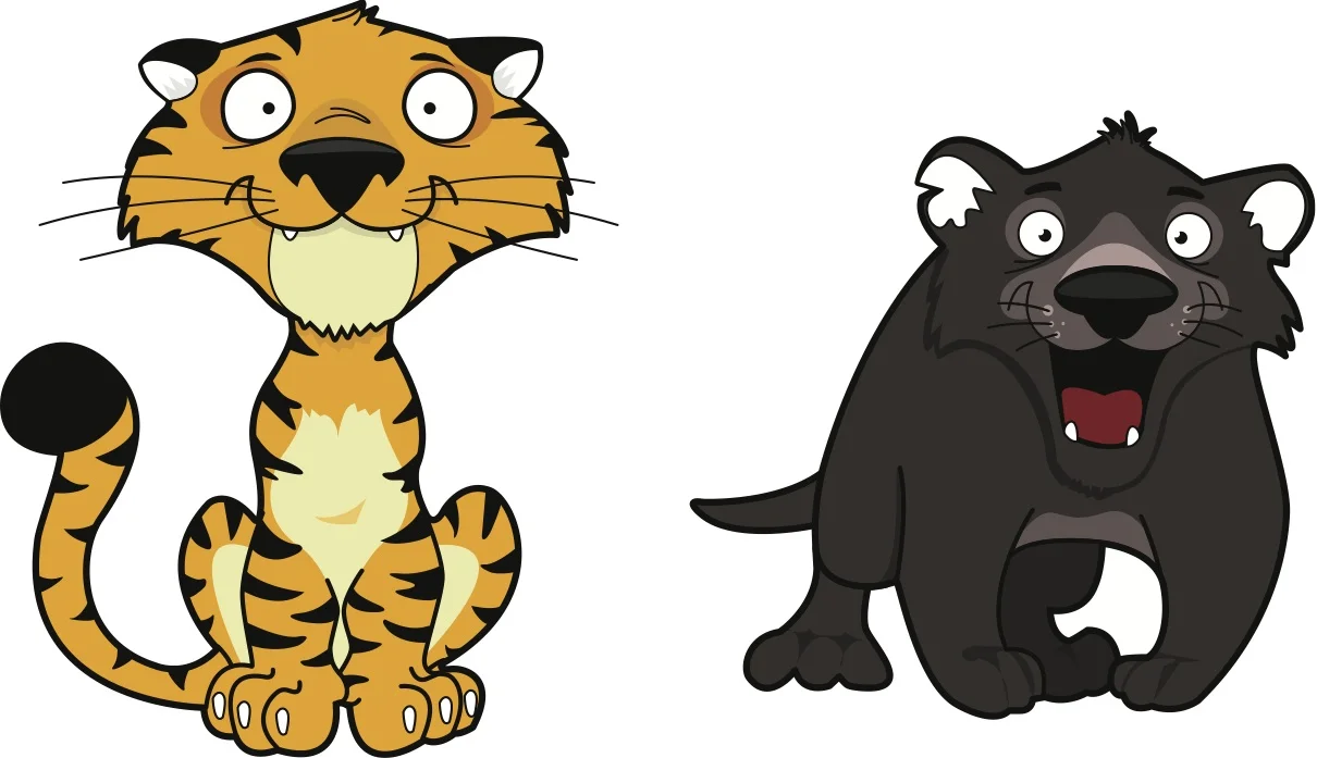 tiger and tassy devil.jpg